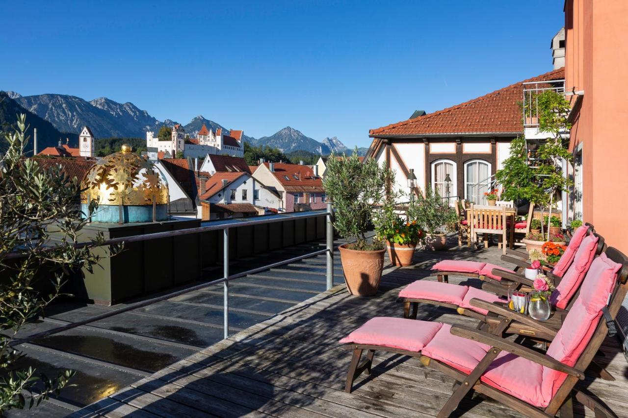 Hotel Hirsch Füssen Eksteriør bilde